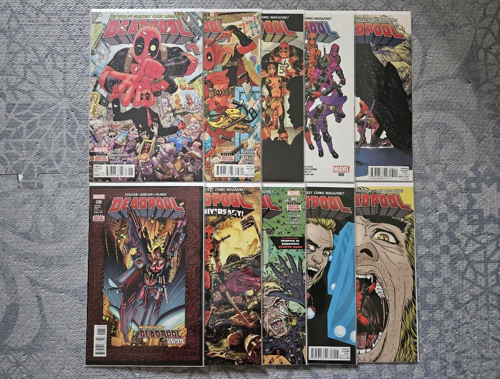 Deadpool (vol.6) #1-10 (2016), Complete serie of reeks, Ophalen of Verzenden, Nieuw