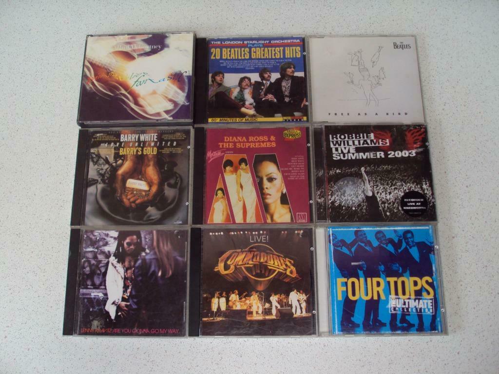 Lot 24 met 7 CD's "Barry White, Ophalen of Verzenden