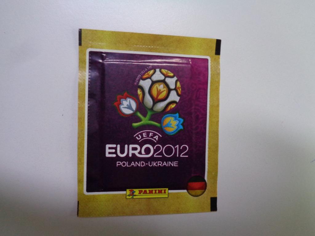 PANINI voetbal STICKERS euro 2012 gold sealed GESLOTEN ZAKJE, Ophalen of Verzenden