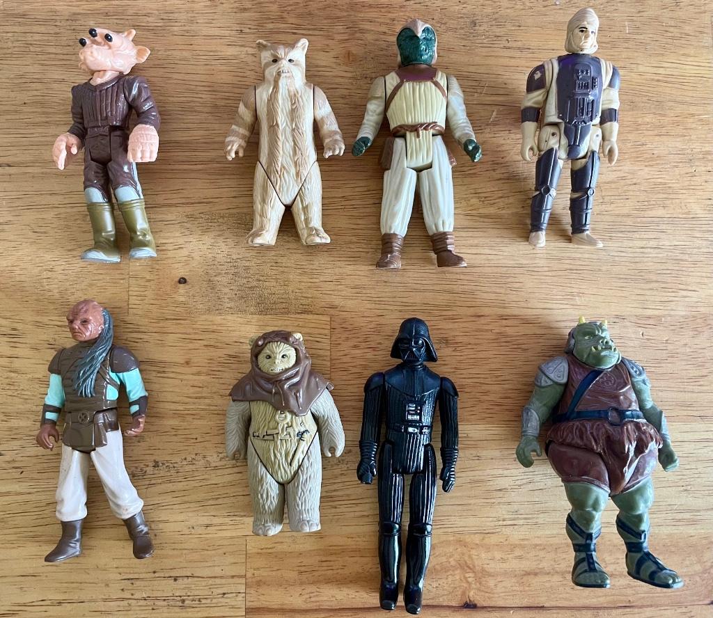 Star Wars Vintage figuren 1976 - 1985, Ophalen of Verzenden, Zo goed als nieuw, Actiefiguurtje