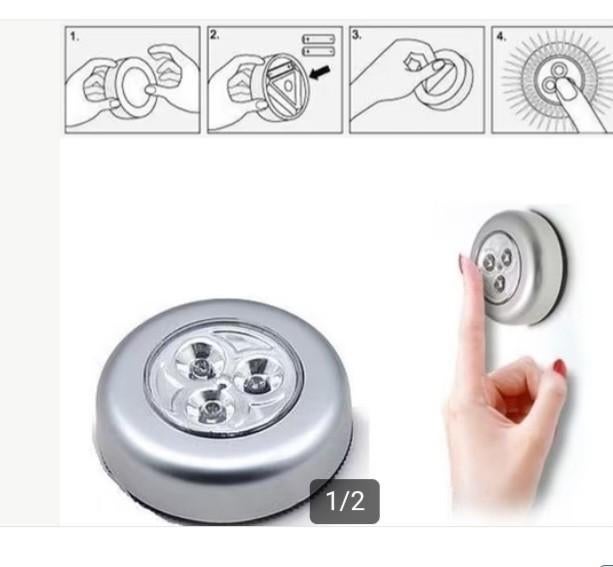 LAMPE LED/LAMPE À PRESSION/LAMPE POUR CAMPING-CAR/LAMPE DE S, Enlèvement, Neuf