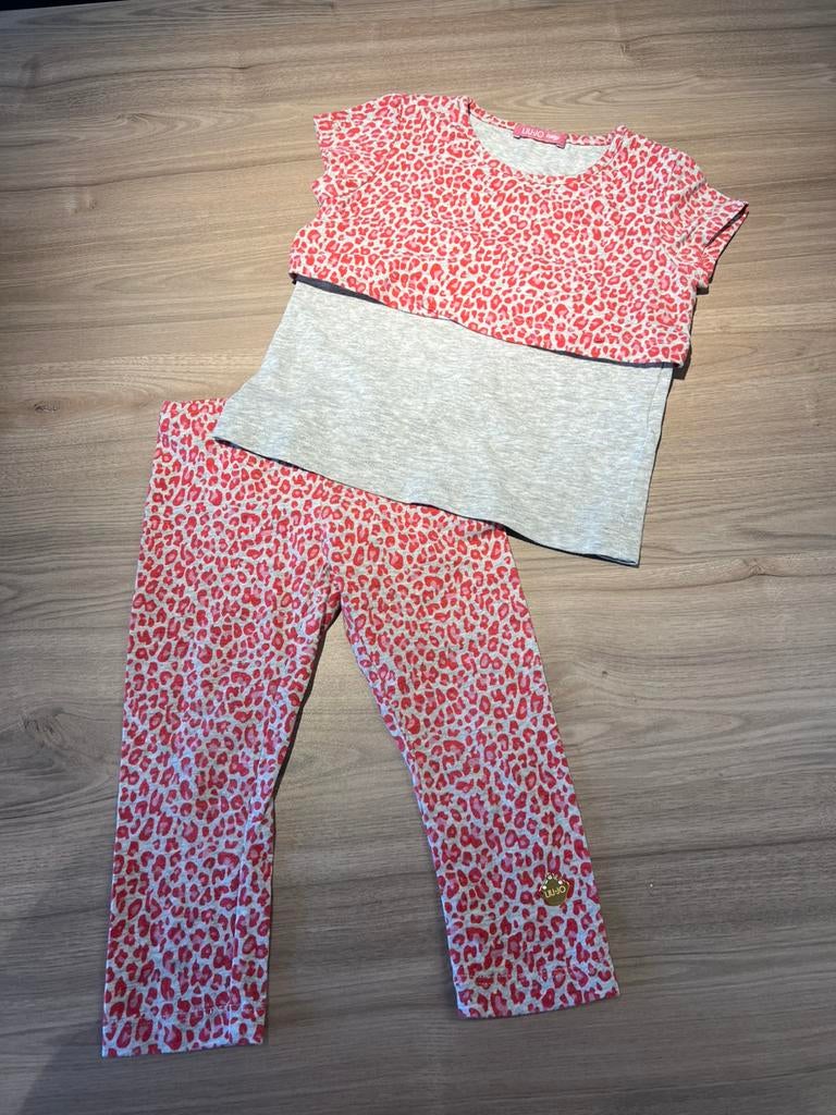 Setje: tshirt en legging Liu Jo 2jaar nieuw, Ophalen of Verzenden, Zo goed als nieuw, Setje