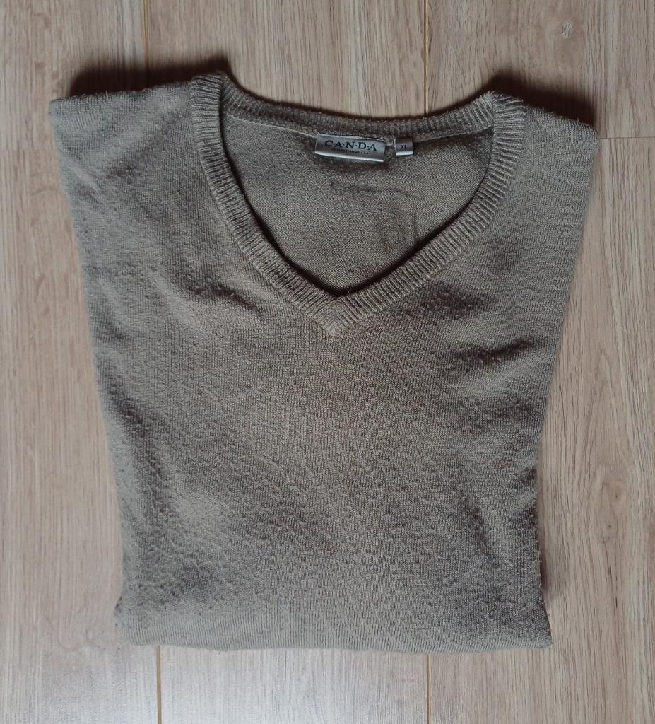 Pull beige homme XL, Enlèvement ou Envoi, Taille 56/58 (XL), Porté, C&A   Canda