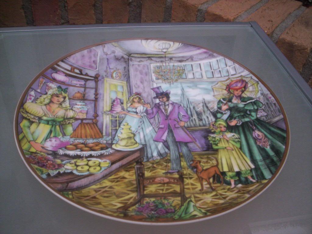 Wandbord, Suikerbakker, Baumkuchen, Zuid-Duitsland, Enlèvement ou Envoi