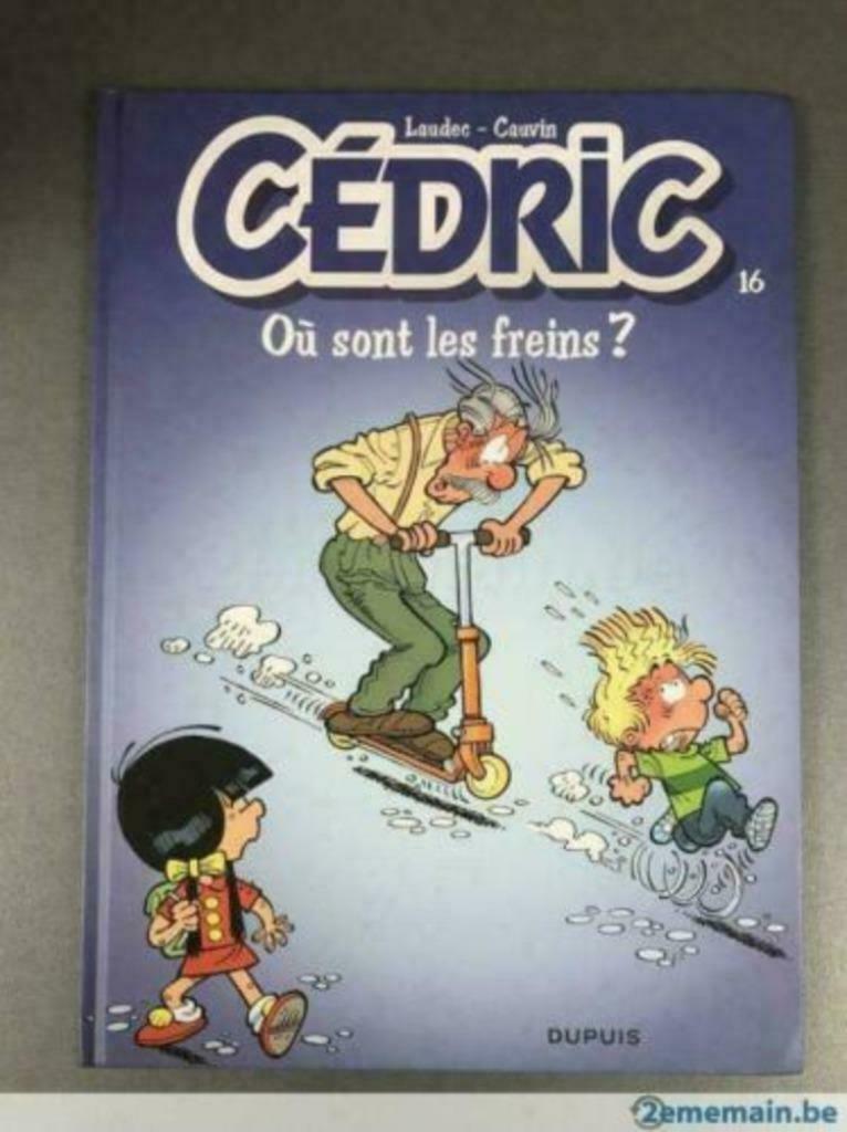 Cédric n° 16 - Où sont les freins ? -, Gelezen, Laudec, Eén stripboek, Ophalen of Verzenden