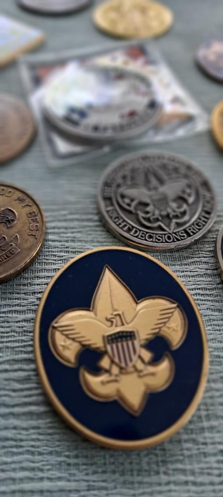 Scouts coins, Verzamelen, Ophalen of Verzenden