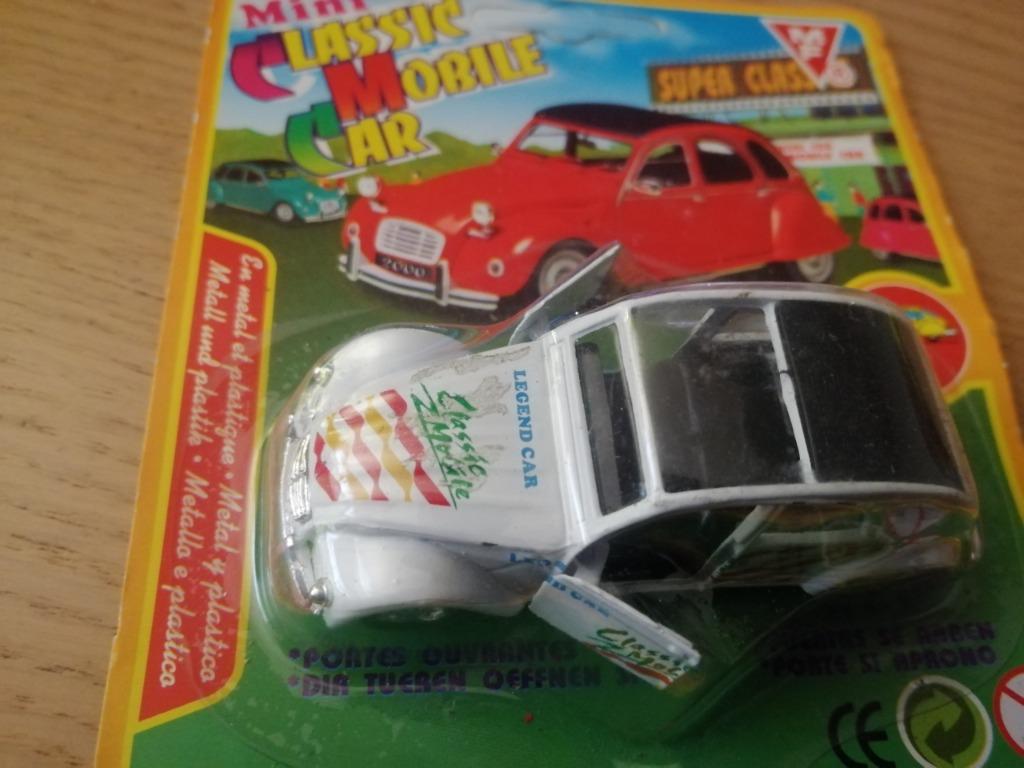 PMS LEGEND CAR CLASSIC MOBILE CITROEN 2 CV blanche neuve, Enlèvement ou Envoi, Neuf