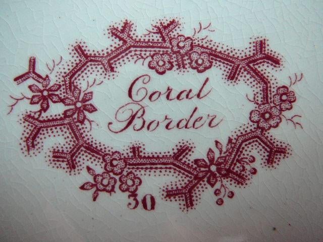 Wedgewood Coral Border, Antiek en Kunst, Antiek | Servies los, Ophalen