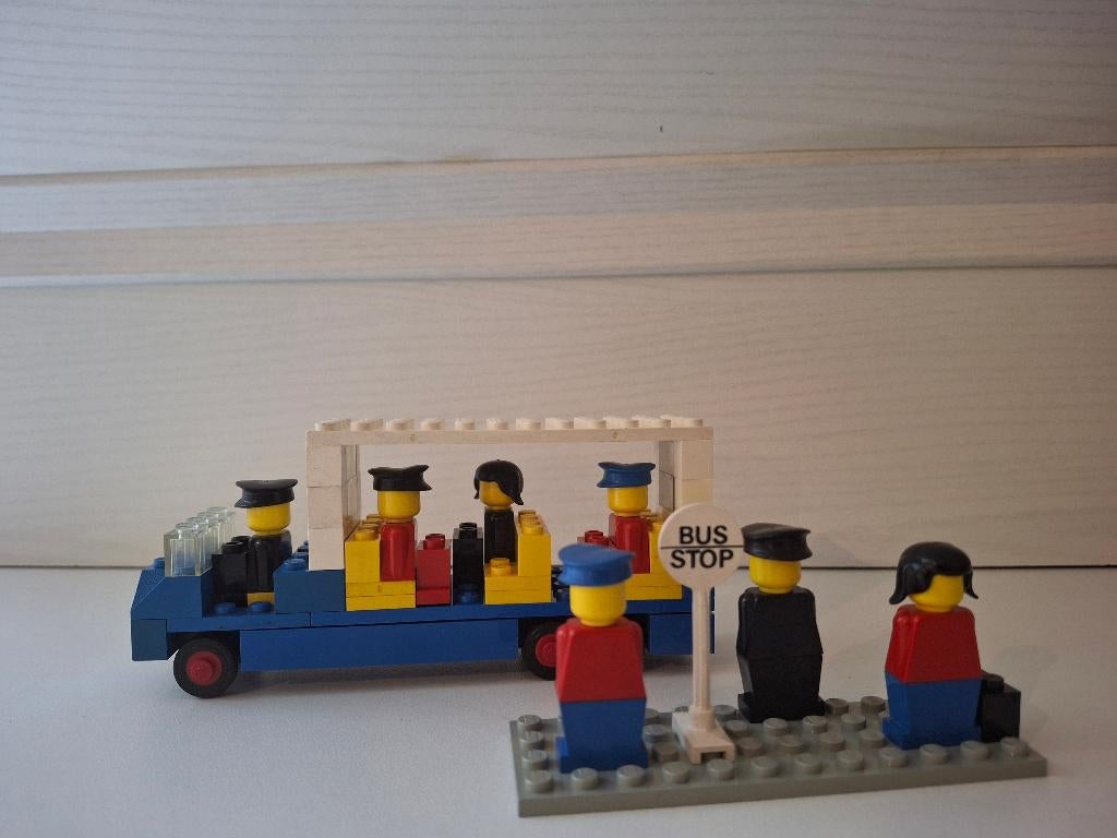 Lego 696 ( 696-1) Bus stop 1976, Ophalen of Verzenden, Lego, LEGOLAND