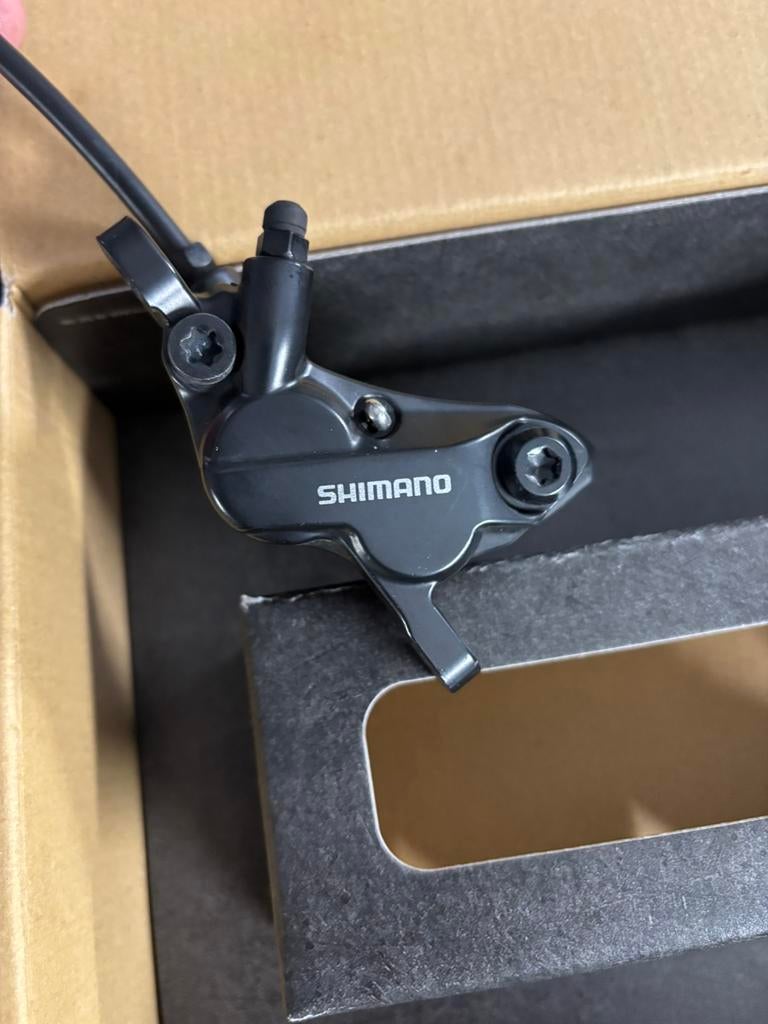 Shimano schijfrempaar, Fietsen en Brommers, Ophalen, Gebruikt, Overige typen, Shiamno
