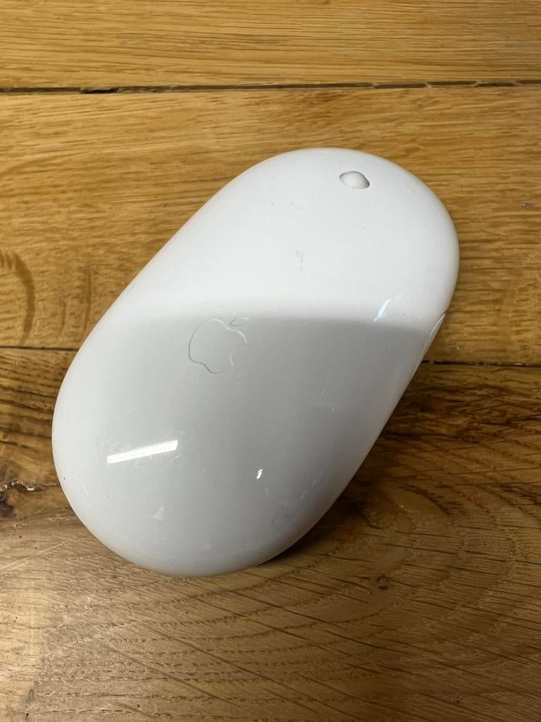 Apple Mouse, Computers en Software, Muizen, Verzenden, Gebruikt