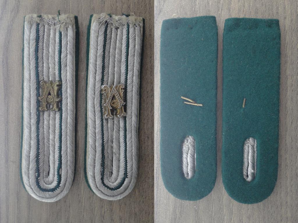 Heeresverwaltung schouderstukken, Verzamelen, Verzenden, Landmacht, Embleem of Badge