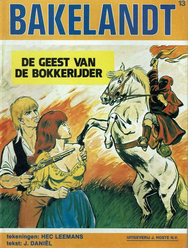 Strip Bakelandt nr. 13 "De Geest van de Bokkerijder", Eén stripboek, Verzenden, Gelezen