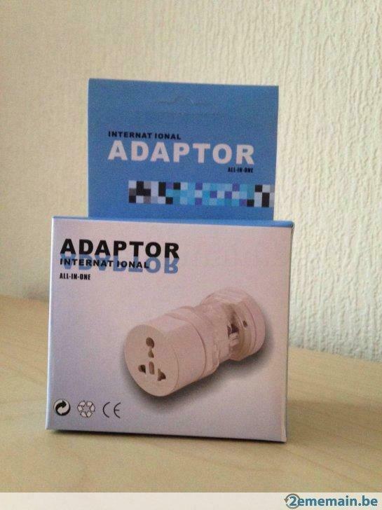 Adaptateur International pour Prises Electriques, Enlèvement ou Envoi, Neuf