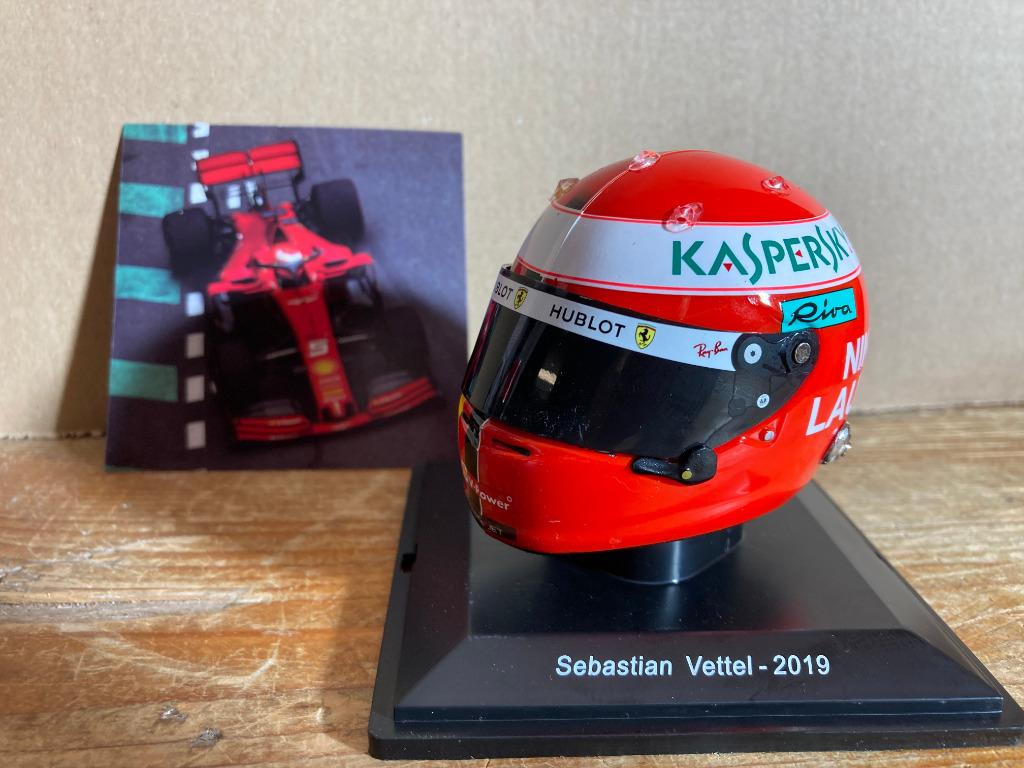 Sebastian Vettel 1:5 helm Monaco 2019 Niki Lauda Tribute, Verzamelen, Ophalen of Verzenden, Nieuw, Formule 1