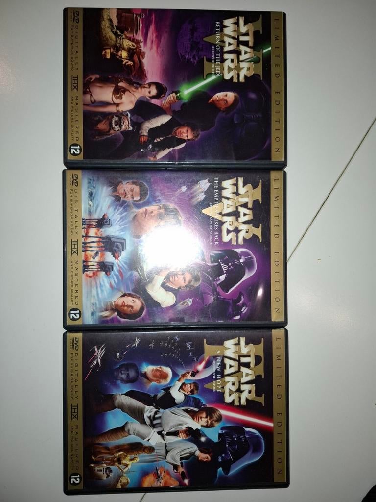 Star Wars trilogy : originele versies, Verzenden, Zo goed als nieuw