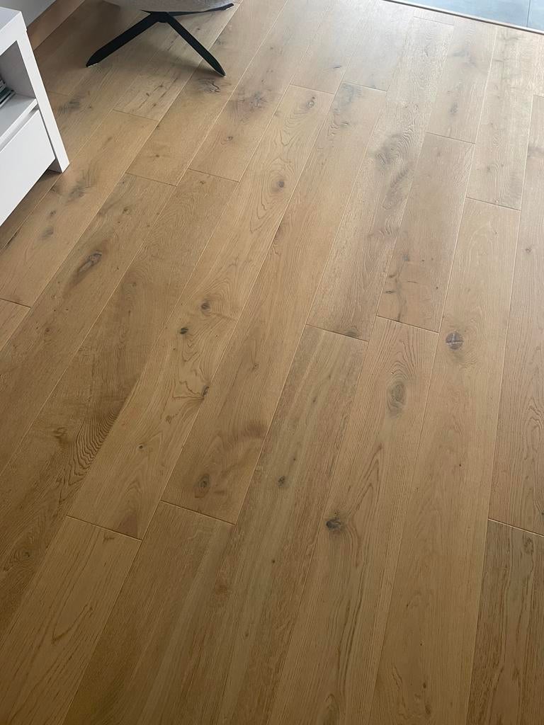 Quick step parket en ondervloer, Gebruikt, 10 m² of meer, 10 tot 30 cm, Hout
