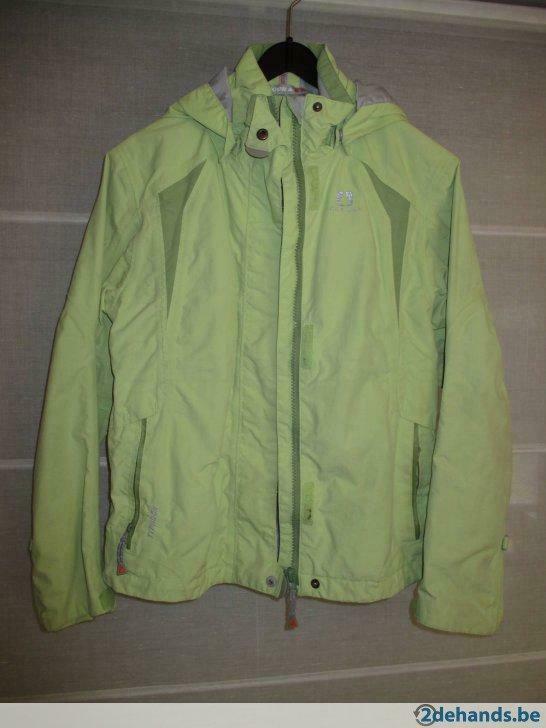 groene windjack Icepeak maat 140, Enlèvement ou Envoi, Utilisé, Manteau