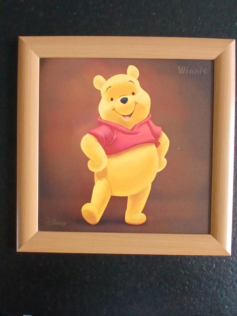 Winnie The Pooh kaders 40x40 cm, Ophalen, Zo goed als nieuw