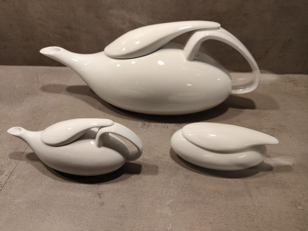 Vintage Design Theeservies Newbridge Home  The Dove  3-delig, Ophalen of Verzenden