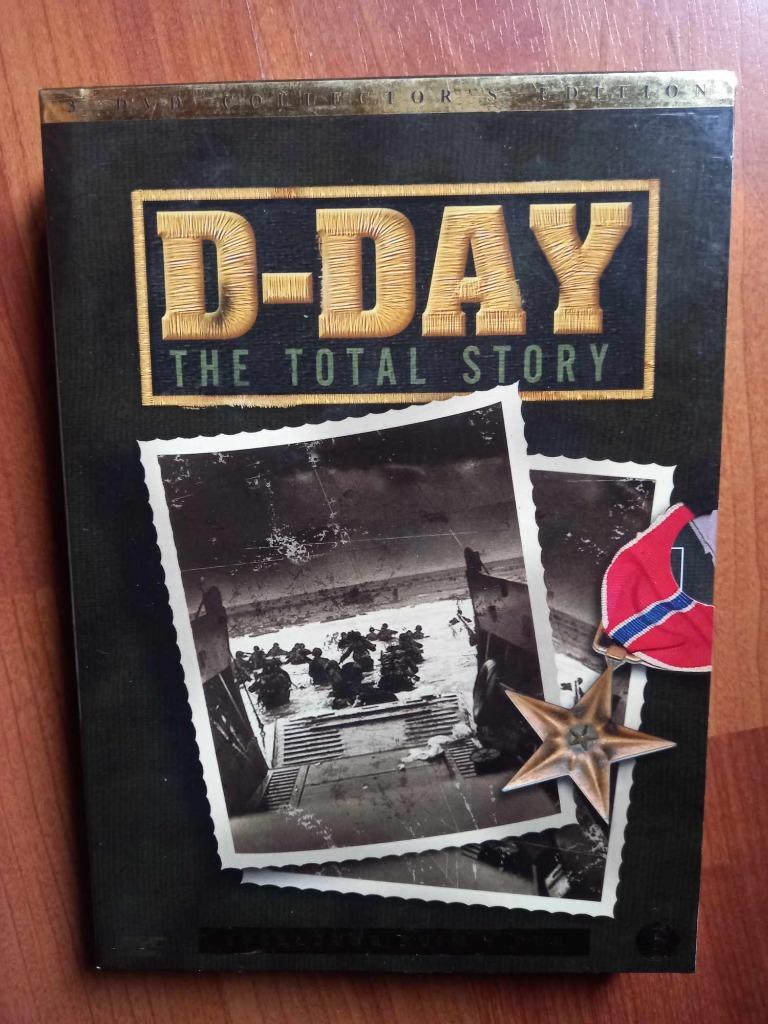 DVD-BOX (3DVD) - WO II - D-Day - The Total Story (2004), Boxset, Zo goed als nieuw, Vanaf 6 jaar, Verzenden