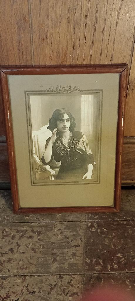 Photo ancienne - Portrait Époque 20x26, n149, Antiquités & Art, Art | Dessins & Photographie, Enlèvement ou Envoi, Photo, Photographie
