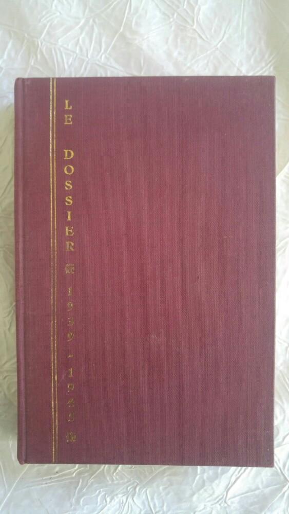 Vintage livre le dossier 1939 1945 la liberation 1968, Enlèvement ou Envoi, Comme neuf
