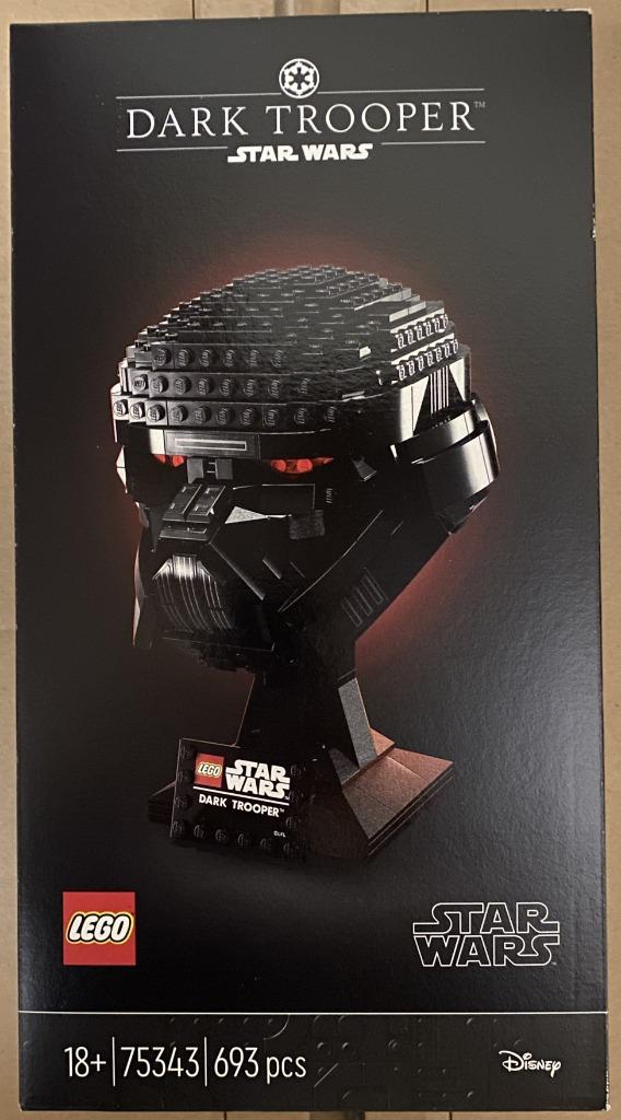 LEGO 75343 Star Wars Dark Trooper Helmet, Ophalen of Verzenden, Nieuw, Complete set, Lego