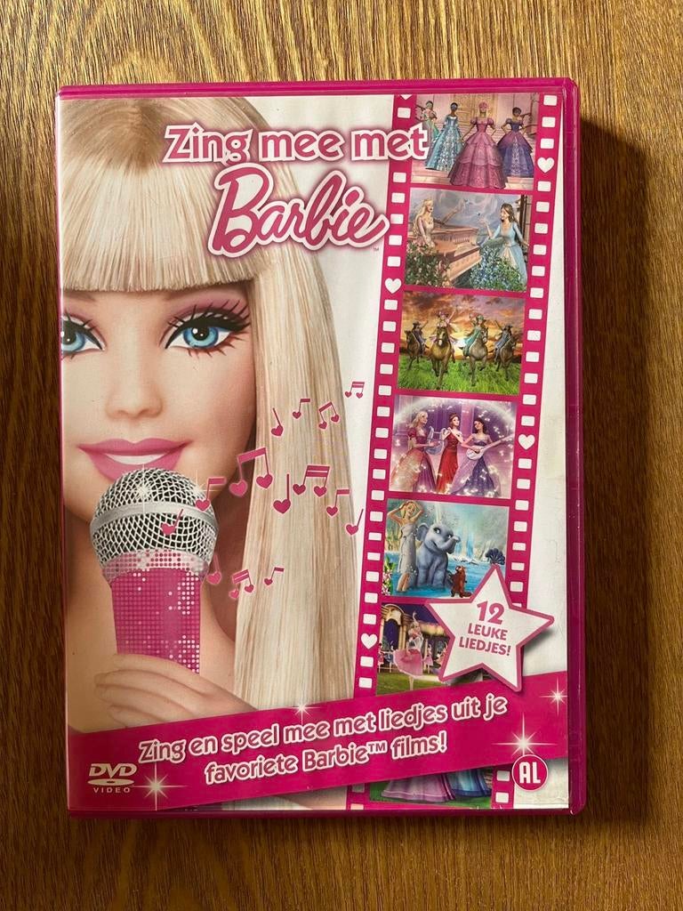 DVD Zing mee met Barbie, Alle leeftijden, Poppen, Ophalen of Verzenden, Zo goed als nieuw