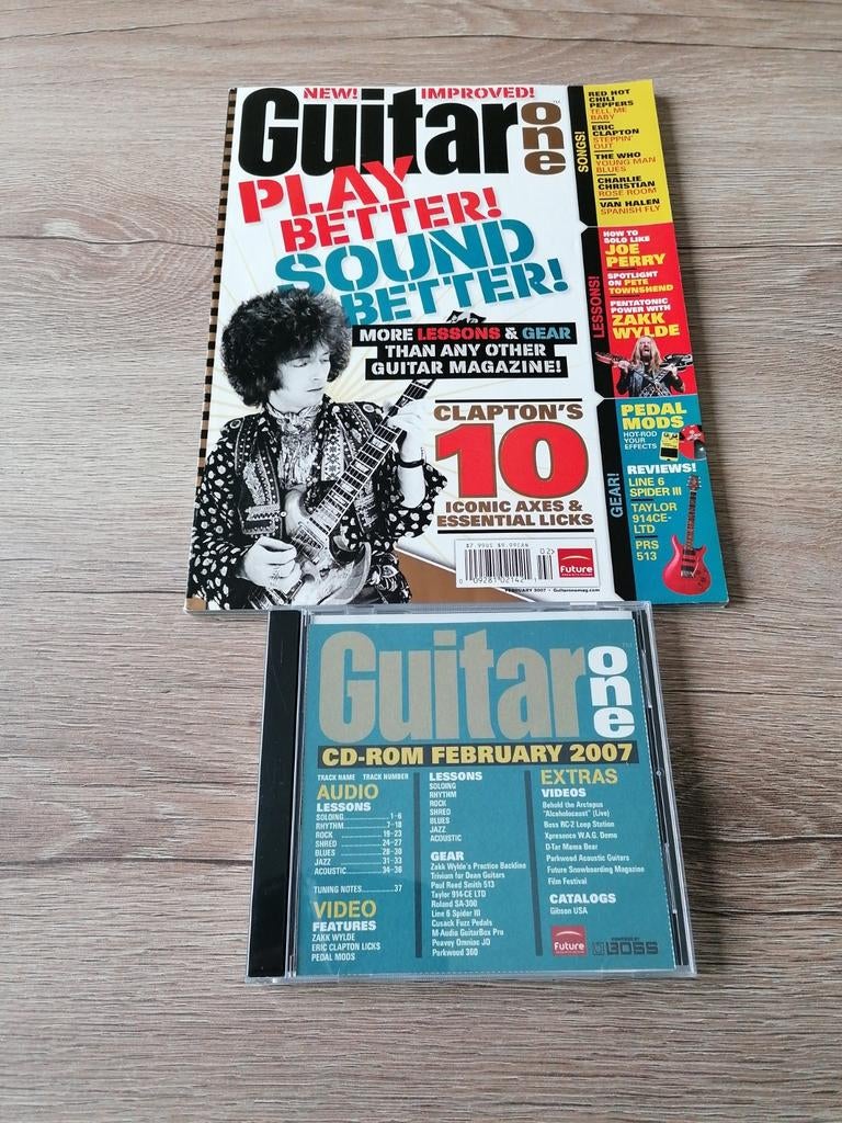 Guitar One, Verzamelen, Ophalen, Tijdschrift