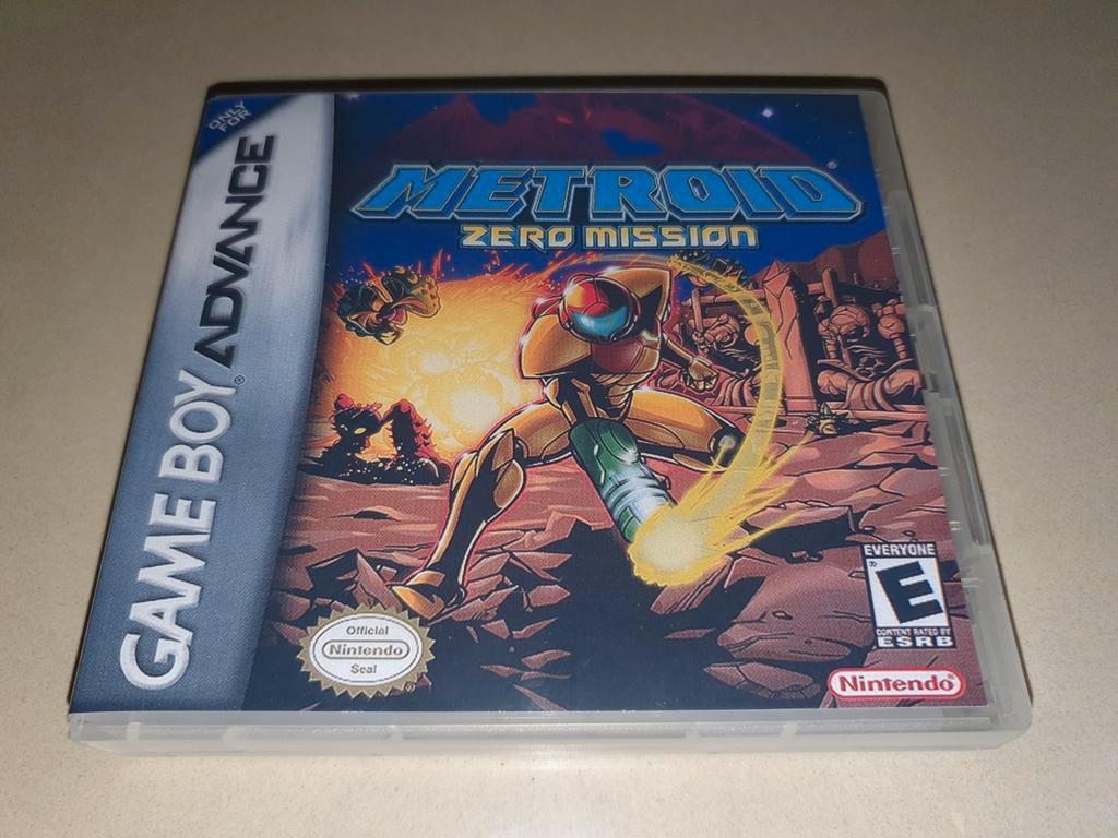 Metroid Zero Mission Game Boy Advance GBA Game Case, Games en Spelcomputers, Games | Nintendo Game Boy, Verzenden, Zo goed als nieuw