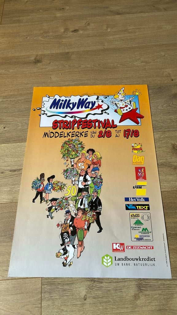 Nero affiche stripfestival middelkerke, Ophalen, Zo goed als nieuw