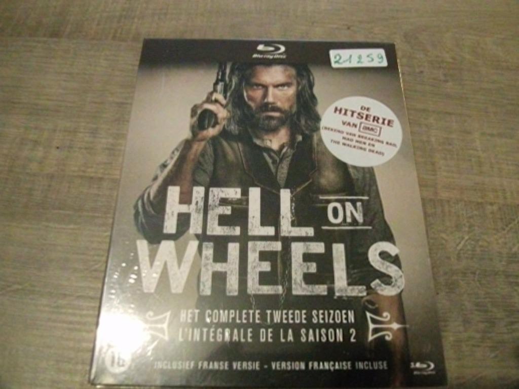 hell on wheels      3 disc blu-ray, Ophalen of Verzenden, Nieuw in verpakking