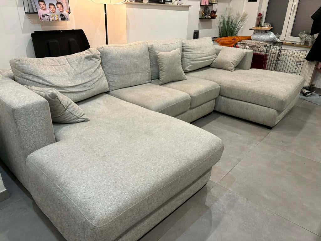 ️ Fauteuil en U – Grand modèle – Très confortable, Ophalen, Gebruikt, Stof