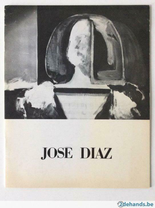 José Diaz - Galerie Christiane Colin, Paris, 1972, Ophalen of Verzenden, Gelezen