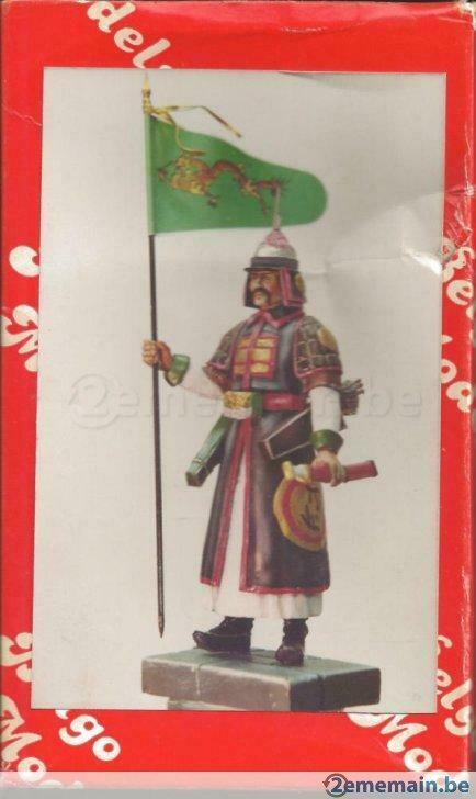 Figurine Chinese standard bearer belgo model 120mm, Neuf