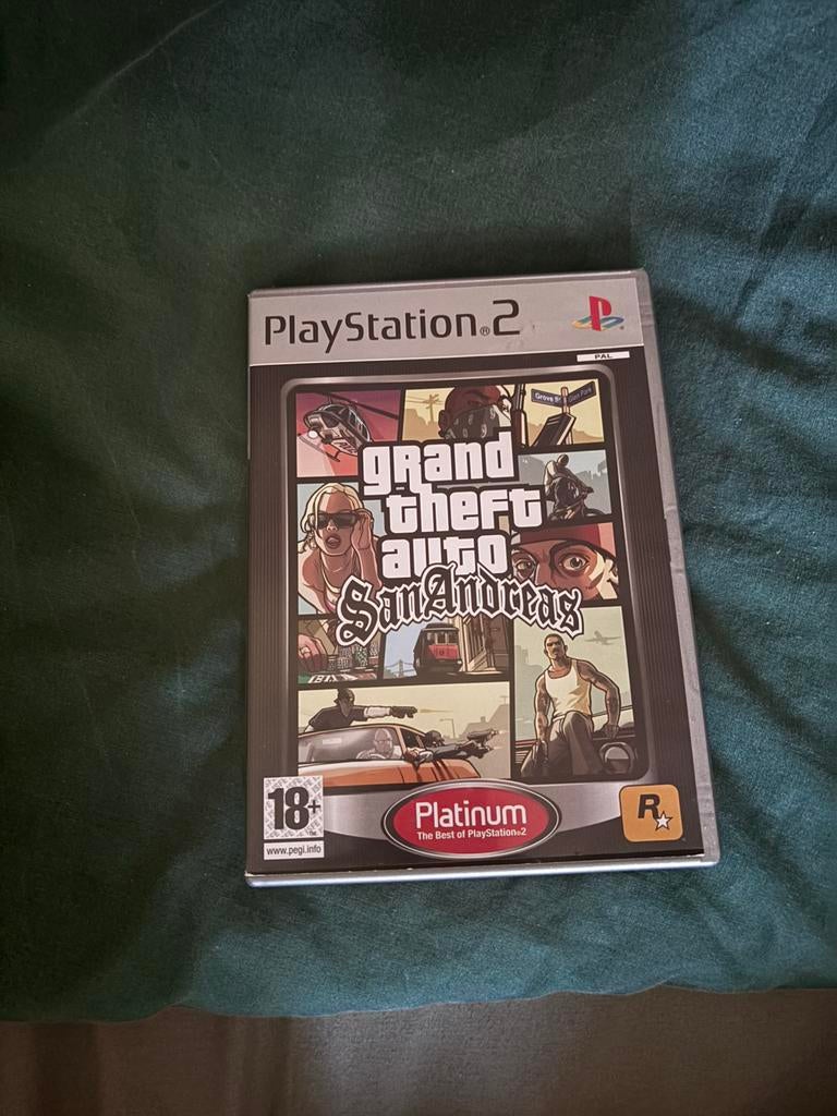 Gta san andreas playstation 2, Ophalen of Verzenden, Zo goed als nieuw
