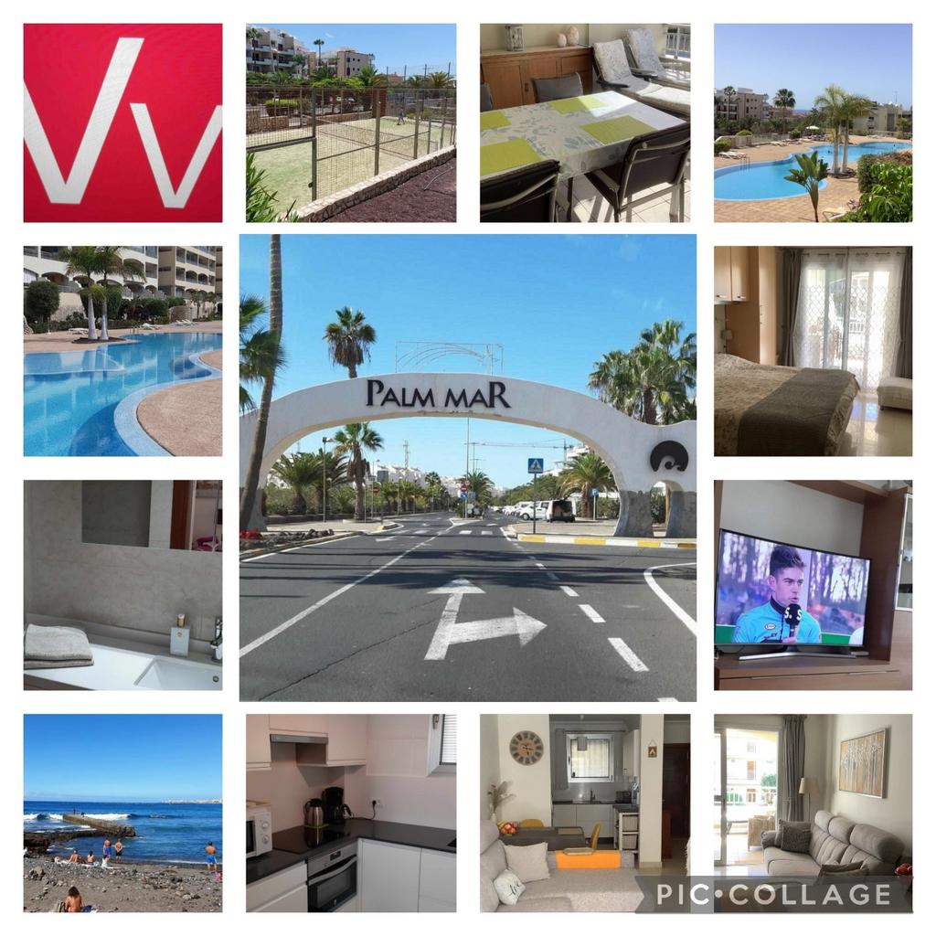 Tenerife Palm-Mar San Remo te huur gelijkvloers 2 p 🌞🏖🏝, Vakantie, Vakantiehuizen | Spanje, Canarische Eilanden, Appartement