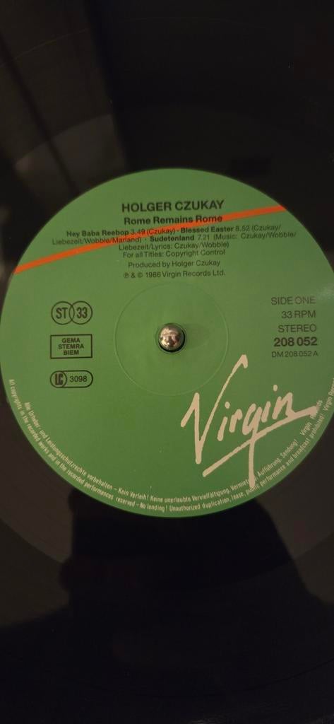 Holger Czukaï, Enlèvement ou Envoi