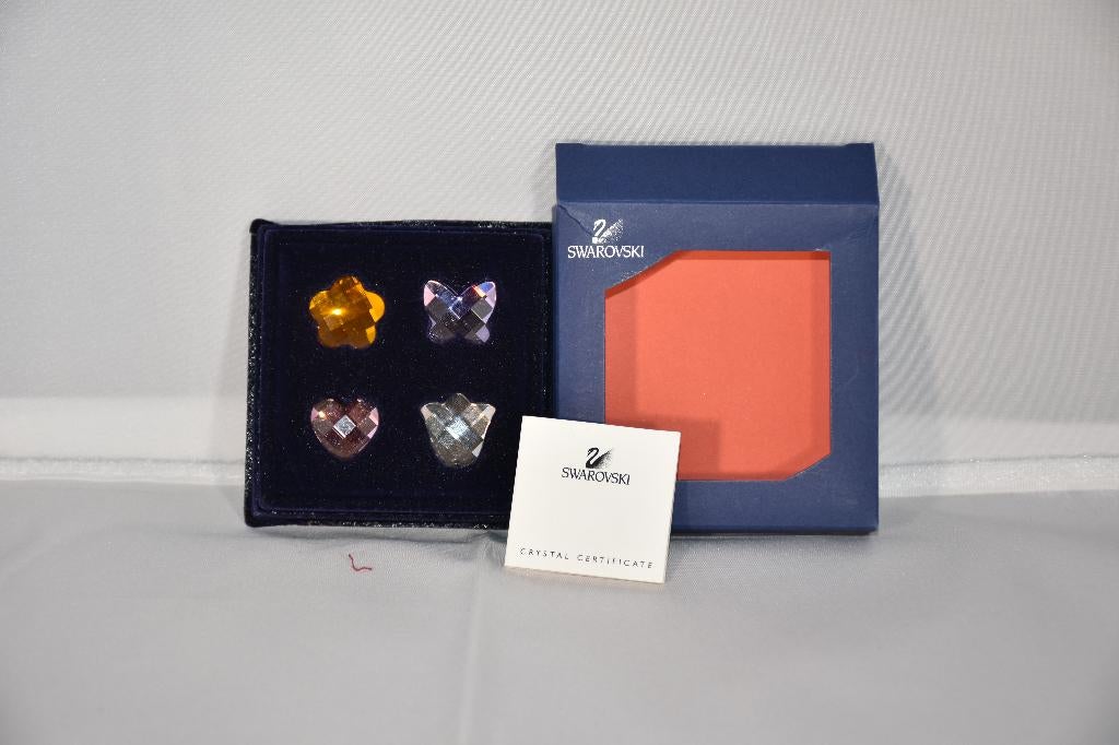 4 Magnets Swarovski, Collections, Enlèvement, Comme neuf, Accessoire de maison
