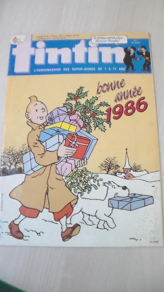 hebdomadaire Tintin, Enlèvement, Tintin, Utilisé