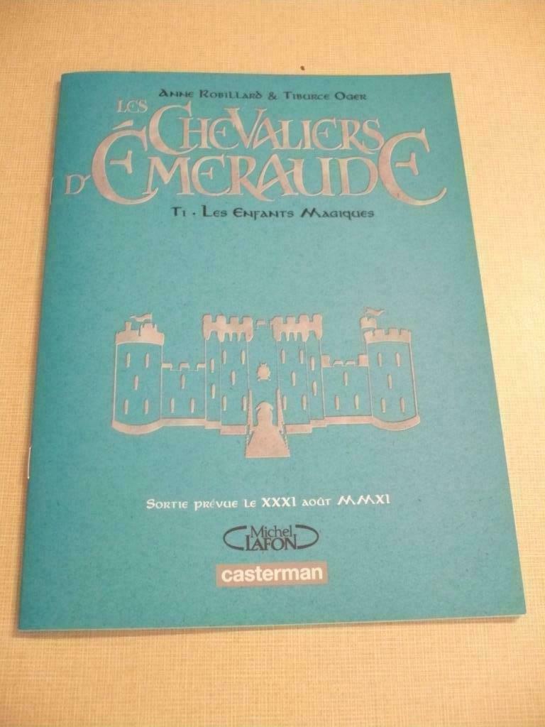 Les Chevaliers D'émeraude-les enfants magiques, Livres, Une BD, Enlèvement ou Envoi, Neuf
