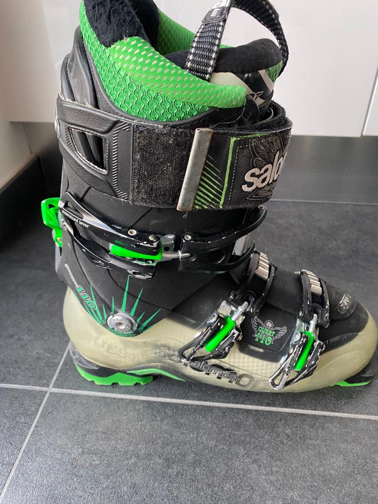 Botte de ski Salomon, Salomon, Enlèvement, Utilisé, Chaussures