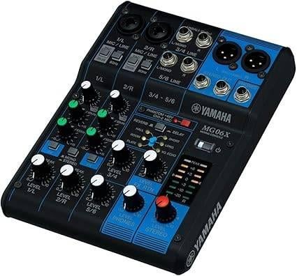 Mixeur Yamaha MG06X | Mixeur compact | LIVRAISON GRATUITE, Neuf, -, -, YAMAHA