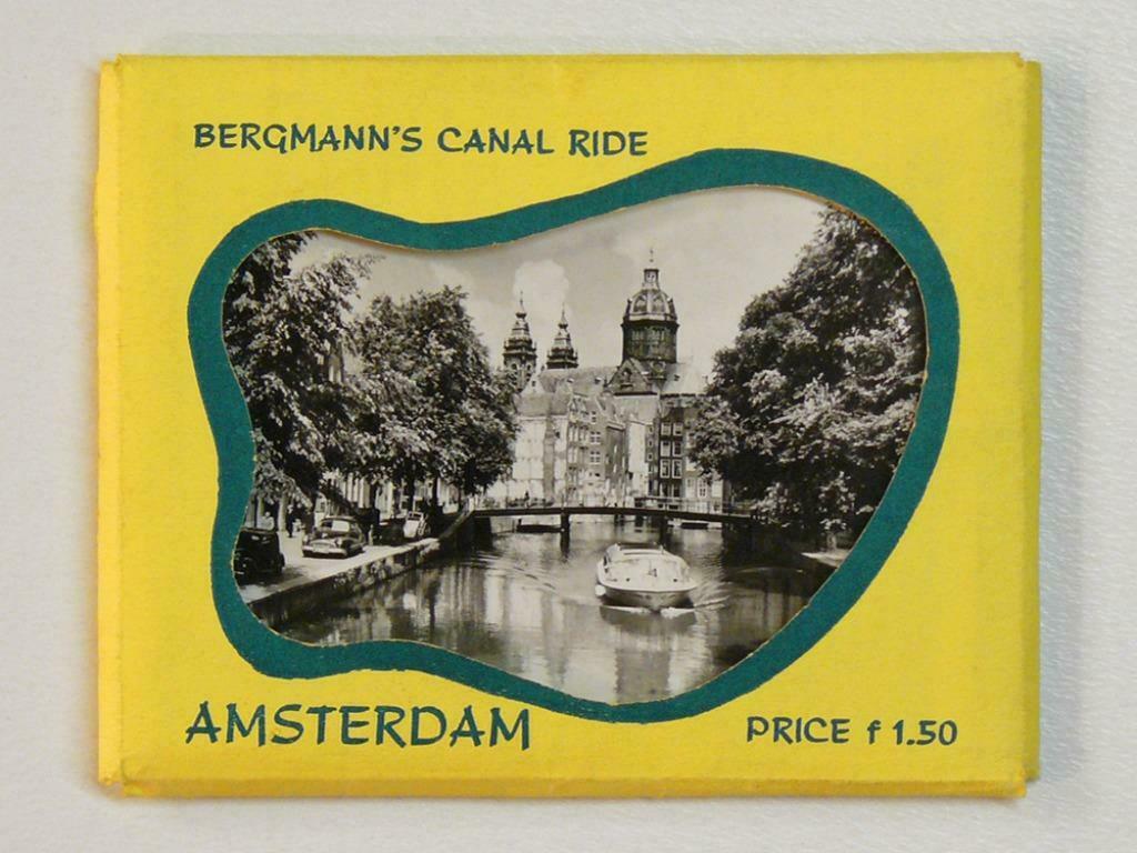 Foto's Amsterdam "Bergmann's canal ride", Verzenden, Foto, Nieuw, Buitenland