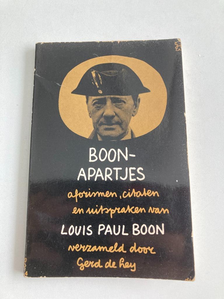 L.P. Boon / Gerd de Ley : Boon-apartjes aforismen, citaten,, Boeken, België, Ophalen of Verzenden, Gelezen, Gerd De ley