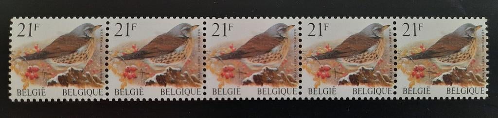 Belgique : COB R89 ** Oiseaux 1999., Sans timbre, Neuf, Enlèvement ou Envoi, Non oblitéré