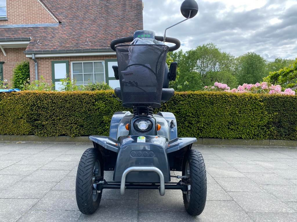 Scootmobiel L & M Mezzo Uitstekend elektrische Invalidescoot, Diversen, Ophalen of Verzenden, Inklapbaar, Zo goed als nieuw, Elektrische rolstoel