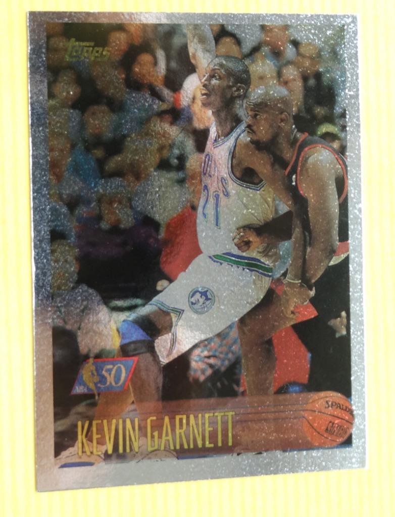 1996-1997 Topps NBA@50 Kevin Garnett #45 et plus !, Sports & Fitness, Envoi, Neuf, Autres types