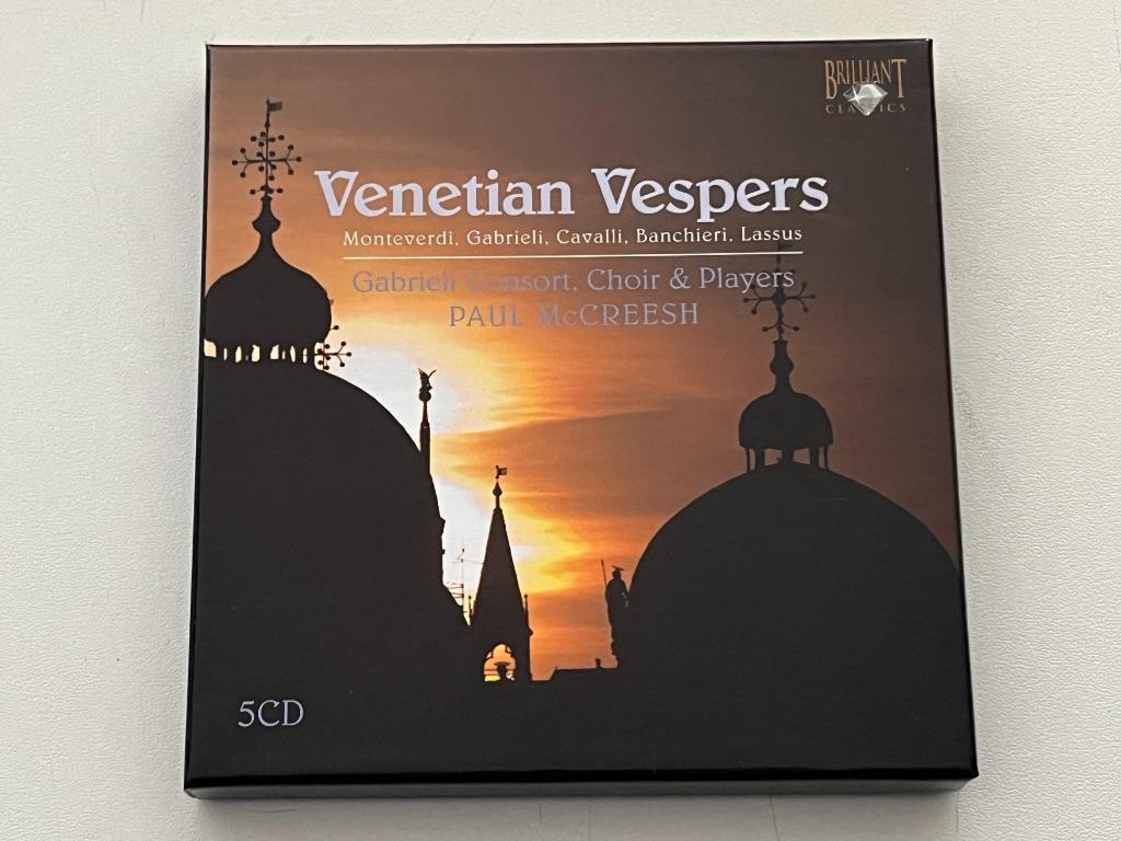 Gabrieli Consort, Paul McCreesh – Venetian Vespers  (5-CD), Ophalen of Verzenden, Gebruikt